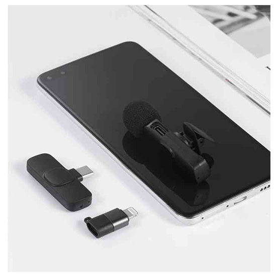 4. K9 Dual Wireless Microphone ORIGINAL Plug & Play FOR Type-C & IOS